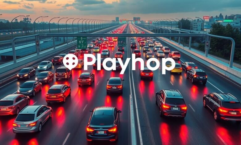 highway traffic playhop