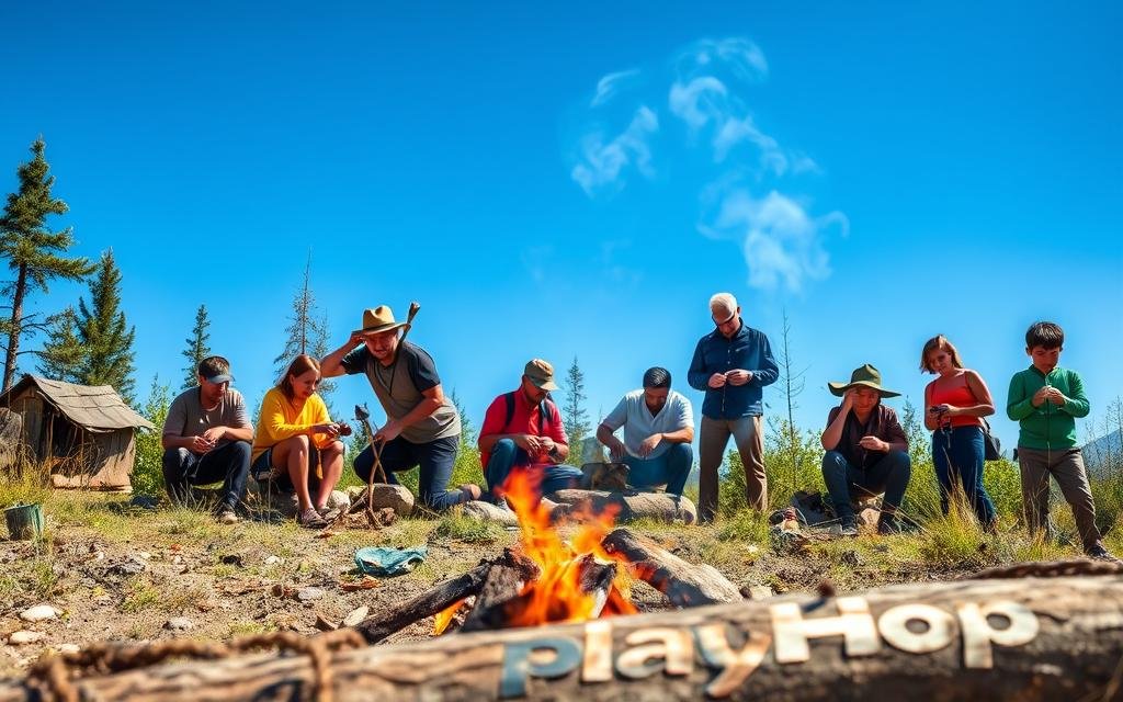 practice survival skills