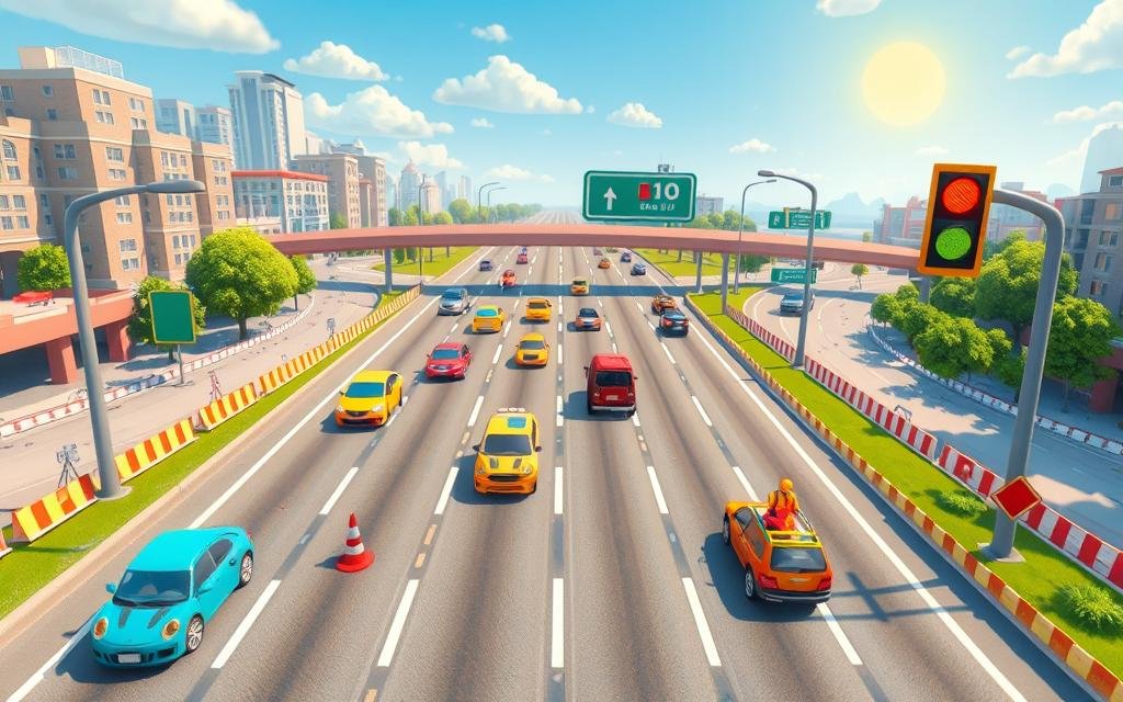 traffic management game